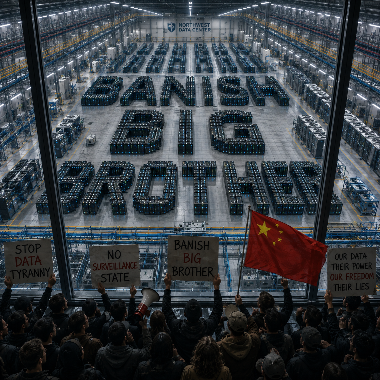 Your Concerns Are Probably Chinese Propaganda | Data Centers, Flock, and Surveillance Infrastructure